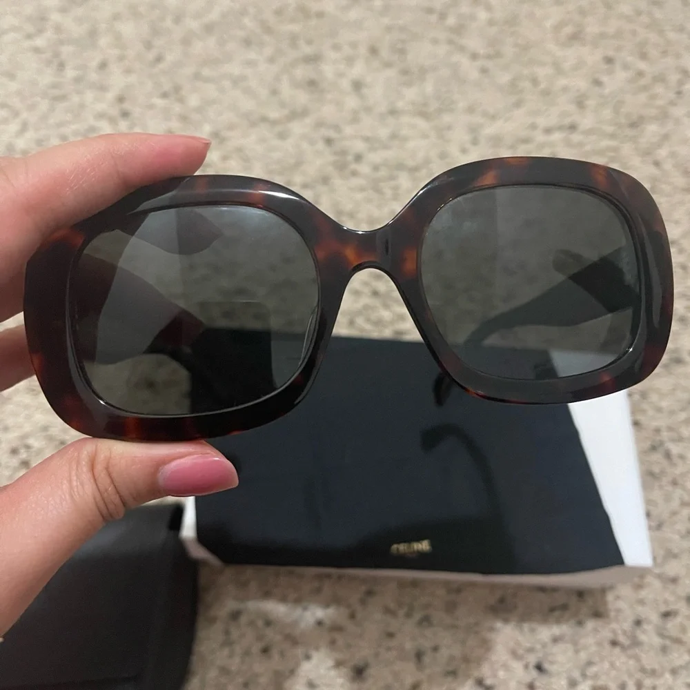 Celine Triomphe 53MM Square Sunglasses